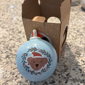 New Prima Design Multiple Breed Dog Faces Ceramic Christmas Ornament